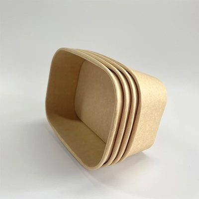 Buy Water Resisting 1000ml Rectangular Take Away Box Cardboard Food Bowls online manufacture
