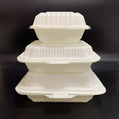 kaufen Sichere und umweltfreundliche Verpackungskiste 600 ml Lebensmittelbehälter mit Maisstärke online manufacture