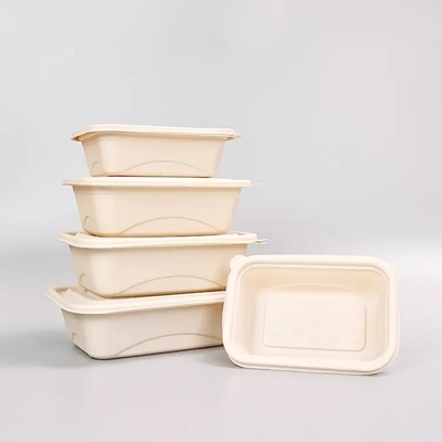 kaufen Einweg-Lange Maisstärke Lebensmittelbehälter 32oz Gefrierschrank sicher wiederverwendbar online manufacture