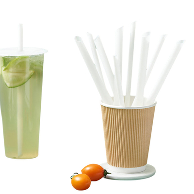 Buy Biodegradable PLA Straws CPLA Cutlery 10*230mm Temperature Resistance online manufacture