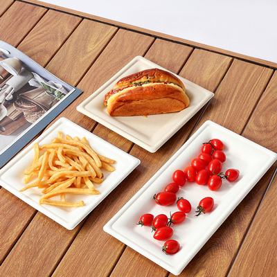 購入 スクエア 持ち帰り紙 プレート 白紙 食品 容器 油なし online manufacture
