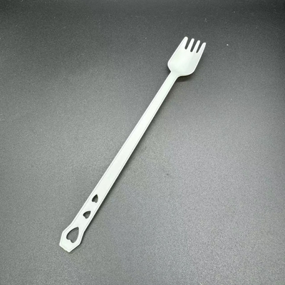 comprar Acampamento Outdoor PLA Cutlery 2 em 1 Long Stemmed Biodegradable Spork online manufacture