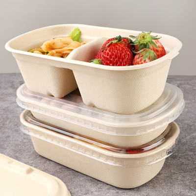 satın al OEM Bagasse Salat Bowl Çevre dostu Tek kullanımlık gıda kapları online manufacture