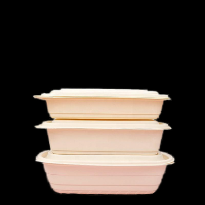 Buy Sustainable 500ML Biodegradable To Go Food Containers  Microwave Safe online manufacture