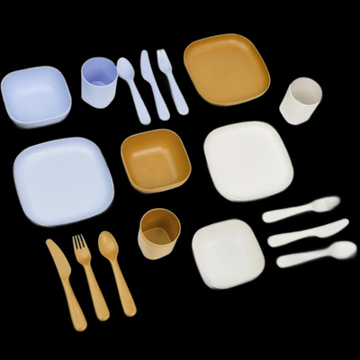 comprar Plástico PLA biodegradável utensílios de mesa descartáveis ambiental e bonito online manufacture