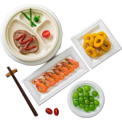 Buy Dishwasher Safe PLA Tableware Customizable  Biodegradable Food Container online manufacture