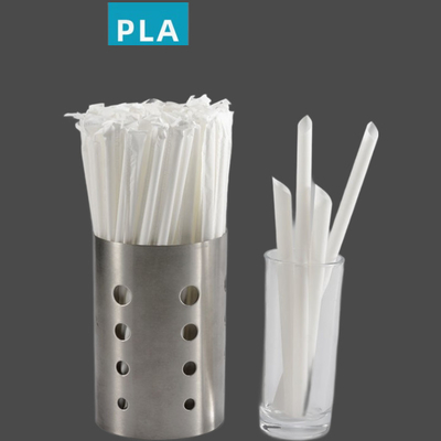 kopen PLA Polylactic Acid eenmalig drinkstro Compostable smoothie stro online manufacture