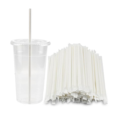 Buy Colorful Eco Friendly PLA Compostable Straws  Polylactic Acid Straw Odorless online manufacture