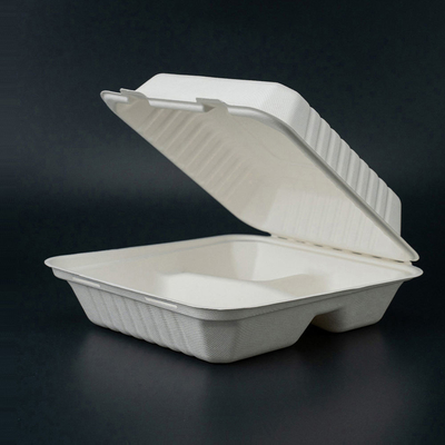 Buy 8 Inch Senvironmentally Friendly Disposable Food Containers Fda Approved online manufacture