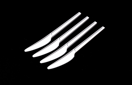 Beli Desain kustomisasi CPLA Perlengkapan 158mm pisau kompos ramah lingkungan online manufacture