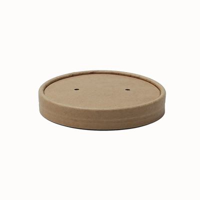comprare Cucchiaio di carta monouso rotondo per insalata, coperchio per la zuppa da asporto. online manufacture