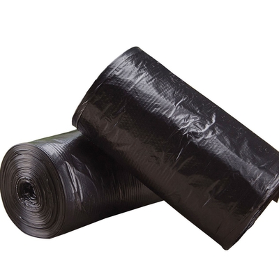 Buy Custom Design Disposable Biodegradable Black Trash Bags High-Capacity Household Garbage Bags Wholesale Printing Bags online manufacture
