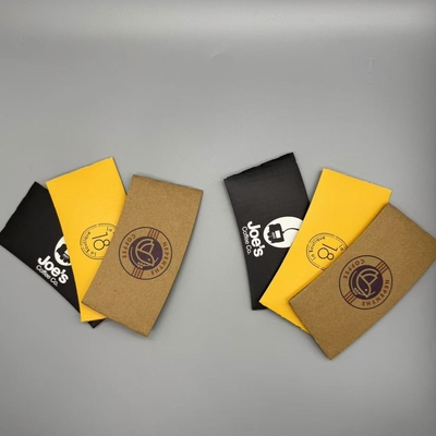 comprare Prezzo all'ingrosso di alta qualità PE rivestito Coppa di carta da caffè manica personalizzata Coppa Logo e colore online manufacture