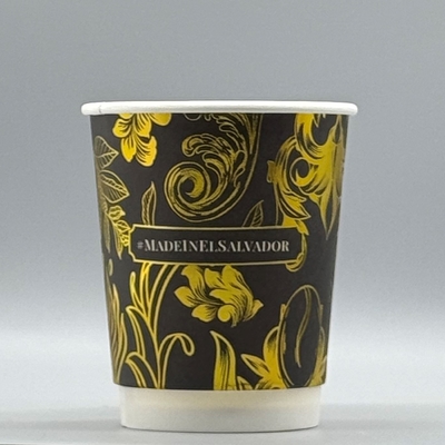Buy Takeway Portable Kraft Craft Cup Hotel Restaurant Paper Coffee Cups Double Wall With Lids online manufacture
