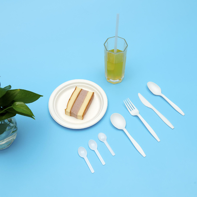 Buy Compostable 100% Biodegradable Disposable CPLA Cutlery Set With Box CPLA Knife online manufacture