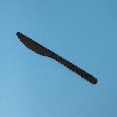 Buy CPLA ECO Friendly 7 Inches  Knives Cutlery Set Disposable Biodegradable Knives online manufacture