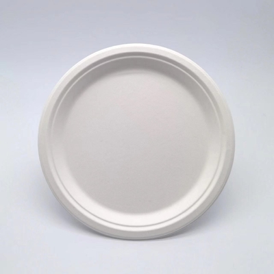 Recyclingfähige Kompostierbare Bagasse Einwegplatte Rundwasserdicht