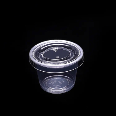 4oz PLA Einweg-Dressbecher Kunststoff Gewürzbehälter