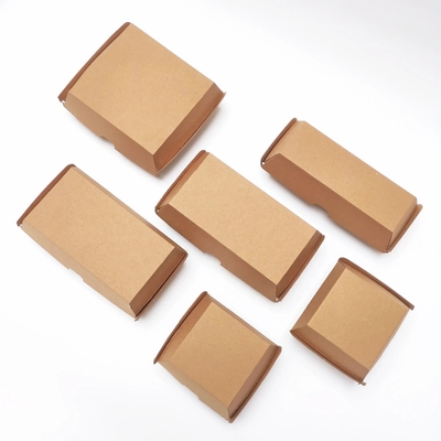 Anpassung Clamshell Einweg-Hamburger-Box abbaubare Lebensmittelverpackung