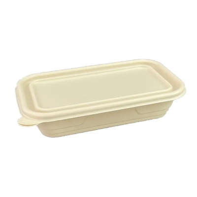 Biologisch abbaubare Einweg-Lunchboxen aus Maisstärke für Bento- oder Mittagessen