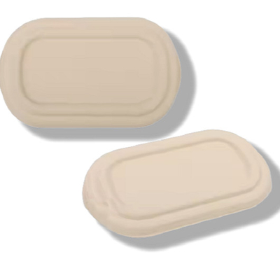 Nahrungsmittelsicher 850 ml Pulp Lunch Box Kompostierbares Mitnahmebehälter In Restaurante