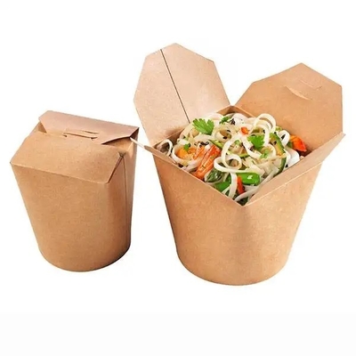 Noodlebox Verpackung Warmverkauf kompostierbares Outlet Noodlebox für Picknick