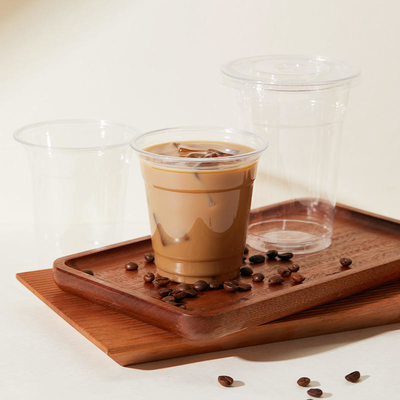 12oz 16oz 20oz Eco Friendly Disposable Compostable Biodegradable Clear PLA Plastic Cup
