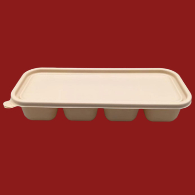 Biologisch abbaubare Mahlzeit Vorbereitung Bento Mitnahmebehälter Lebensmittelbox Maisstärke Mitnahme-Lebensmittel Einweg-Lunchbox
