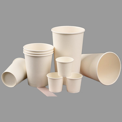 9oz Custom Printing Logo Einzelwand Papier Tassen Hochwertige Kaffeepapier Tassen