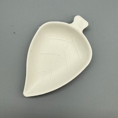 Biodegradable Disposable Saucer Condiment Dishes Artistical Eco-Friendly Soy Sauce Dipping Bowls