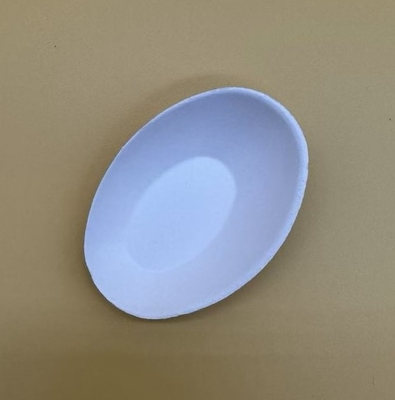 Biodegradable Bagasse Pulp Paper Sugarcane Sauce Container Deep Pot Saucer Condiment Soy Dipping Bowls With Handle