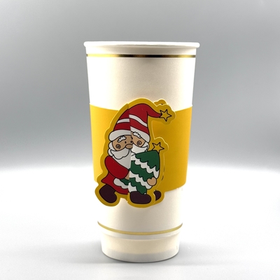Coffee Sleeves Protective Heat Insulation Drinks Cup Sleeve Corrugated