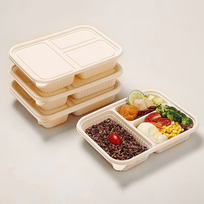 Maisspeisen Umweltschonend und biologisch abbaubar Maisstiel Lunchbox zum Mitnehmen