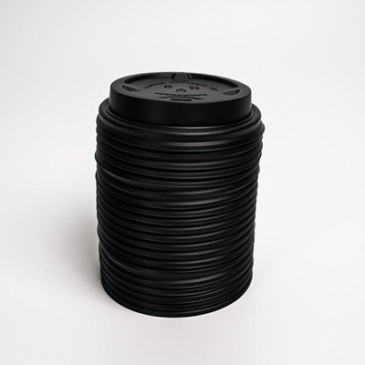 Custom Disposable Plastic CPLA Lids Compostable Coffee Lid PLA Biodegradable Cup Lid