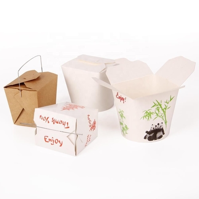 Umweltschonende, benutzerdefinierte, gedruckte Papierbox für Nudeln Biologisch abbaubare Verpackung