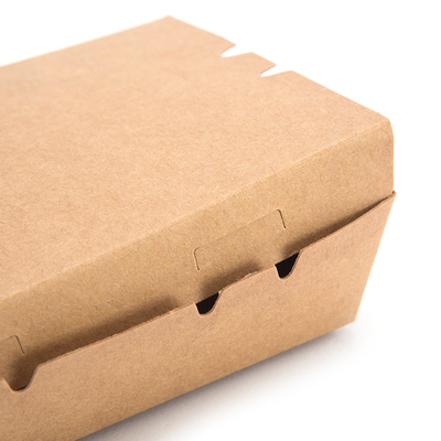 Biologisch abbaubare große Muschelschalen-Essensbox zum Mitnehmen Warme Speisensalat Papierverpackungskiste