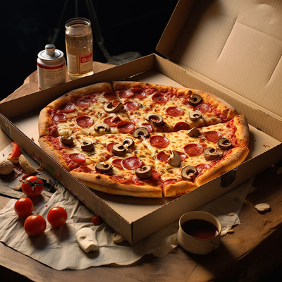 Custom Pizza Custom Pizza Boxen Pizza Verpackungskiste mit Custom Logo gedruckt Wellpappe Boxen