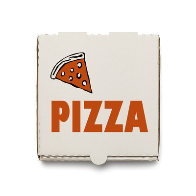 Großhandel kostengünstige, maßgeschneiderte, Wellpappe- und Kraftpapier-Leere Pizzaboxen