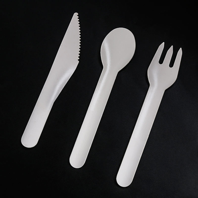 Biodegradable Disposable Paper Cutlery Paper Knife Fork& Spoon for Restaurant, Party