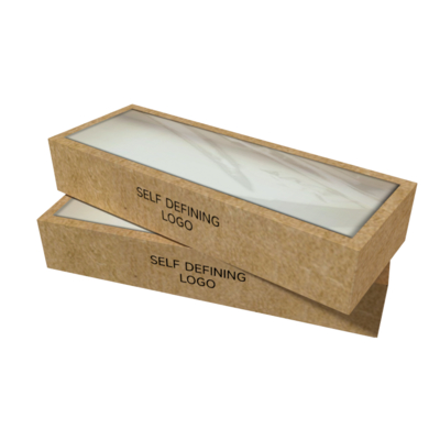 Corrugated Cardboard Clear Food Packaging Boxes With Window Lunch Box Large Capacity Cake Snack Packaging Kraft Paper Box