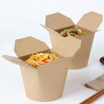 Round-Bottom Noodle Box Disposable Eco-Friendly Customizable