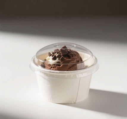 8oz 12oz 18oz Recycled Paper Ice Cream Cup Frozen Yogurt Paper Bowl